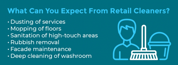what can you expect from retail cleaners